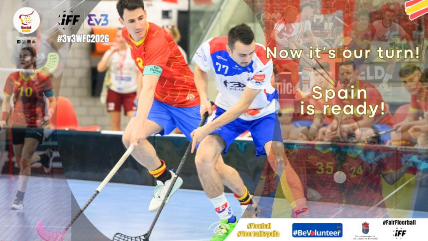 Spain, the epicenter of global Floorball: 3v3 World Floorball Championships in 2026